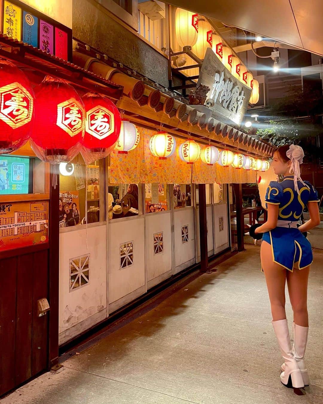 九条ねぎ あぴるさんのインスタグラム写真 - (九条ねぎ あぴるInstagram)「Happy Halloween🎃  #halloween #japan #shibuya #chunli #streetfighter #japanesegirl #cosplay」10月31日 17時32分 - negi_kujyo