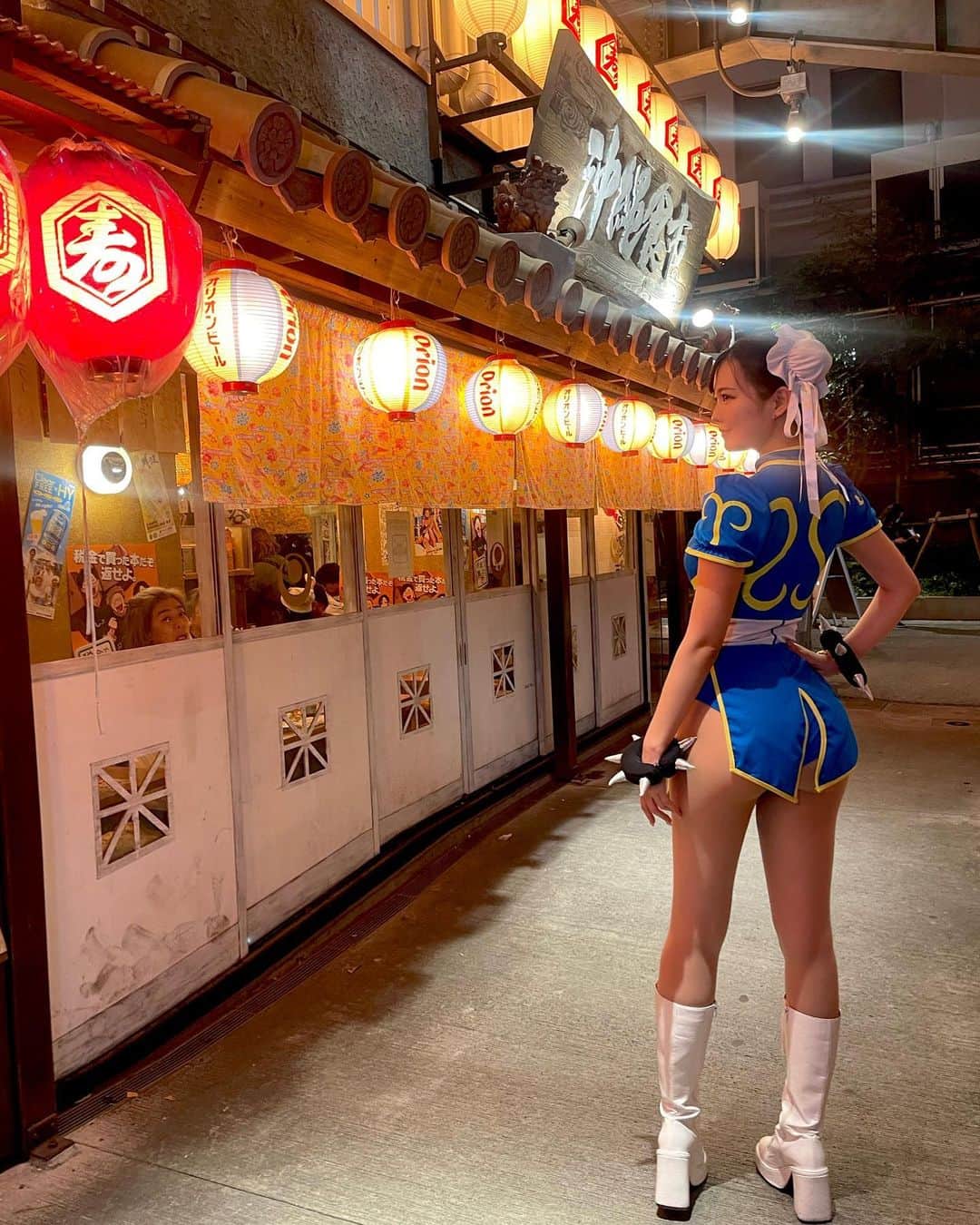 九条ねぎ あぴるさんのインスタグラム写真 - (九条ねぎ あぴるInstagram)「Happy Halloween🎃  #halloween #japan #shibuya #chunli #streetfighter #japanesegirl #cosplay」10月31日 17時32分 - negi_kujyo