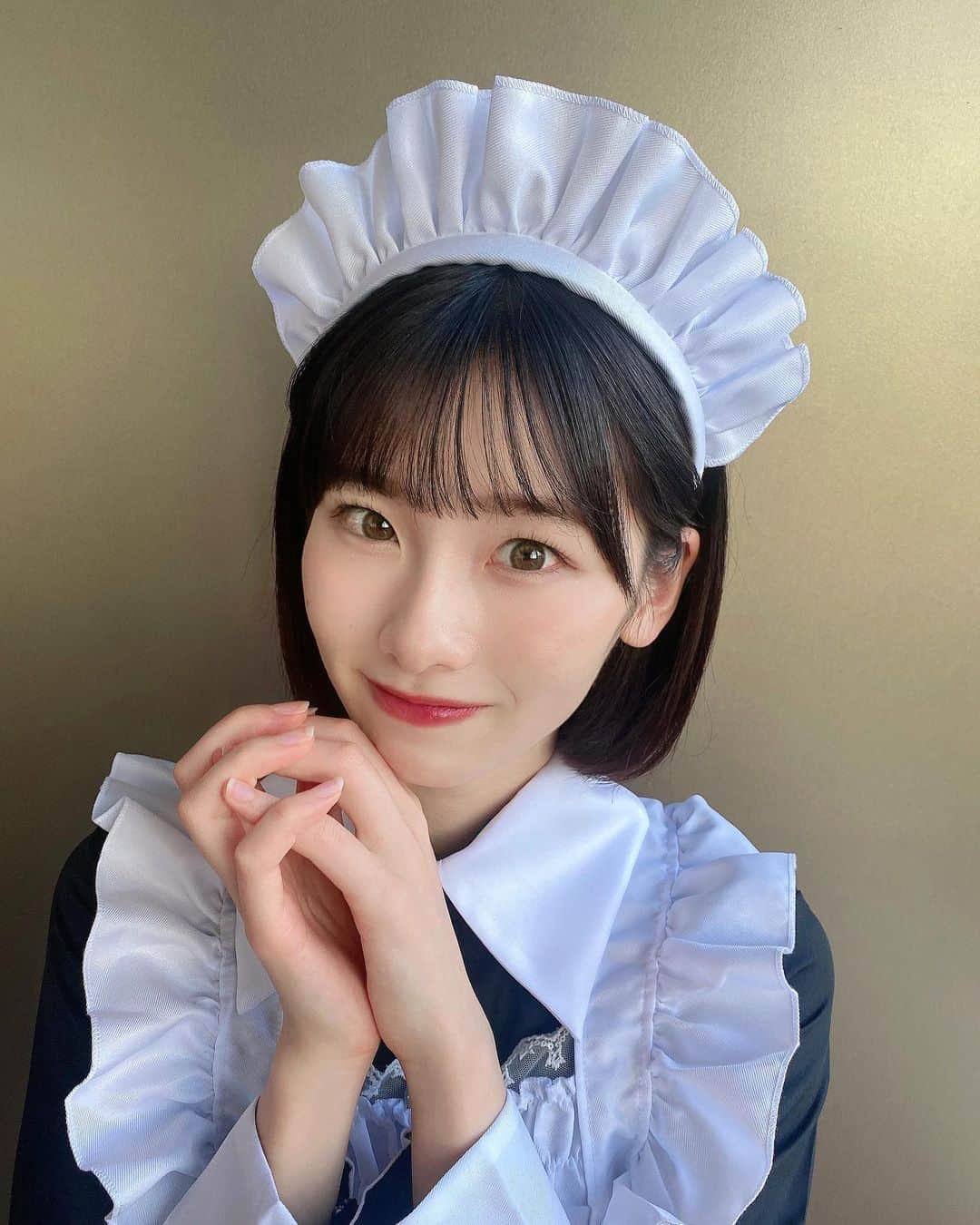 浅井七海さんのインスタグラム写真 - (浅井七海Instagram)「. めいどなーみんっ❕  Maid costume Namin   #ハロウィン #ハロウィンコスプレ #メイド #halloween #🎃」10月31日 20時25分 - naamin48_