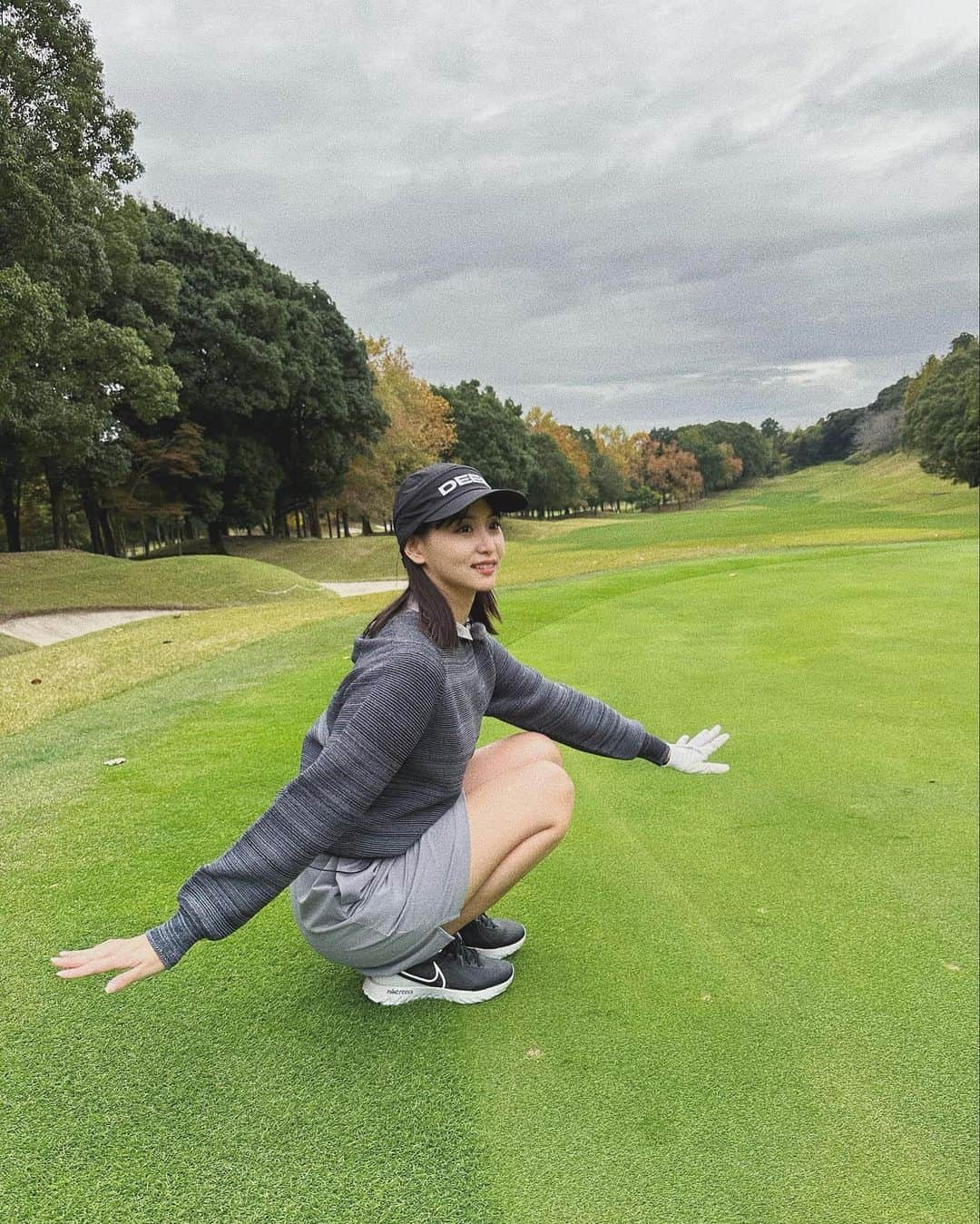 永尾まりやさんのインスタグラム写真 - (永尾まりやInstagram)「ゴルフのキズナ収録でした⛳️ @golf_no_kizuna   もう寒いから防寒しないと🌨  あと髪切った💇‍♀️」11月1日 22時37分 - mariyagi_san