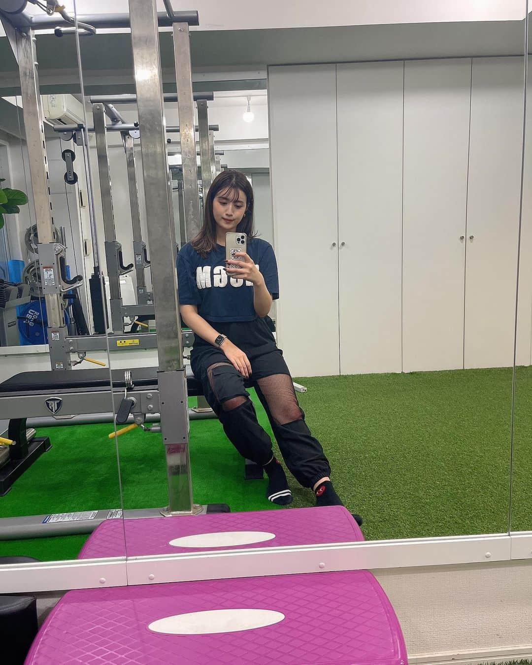 御子柴かなさんのインスタグラム写真 - (御子柴かなInstagram)「@naiagym_diet_coach に行ってきました🏃‍♀️ 今日は一段と追い込んでもらったので明日の筋肉痛が恐いです🥹🥹笑 . #workout #筋トレ #トレーニング #fitness #gym #パーソナルトレーニング #ワークアウト #training #ダイエット #筋トレ女子 #ジム #フィットネス #diet #ボディメイク #bodymake」11月2日 21時09分 - kanakana2510