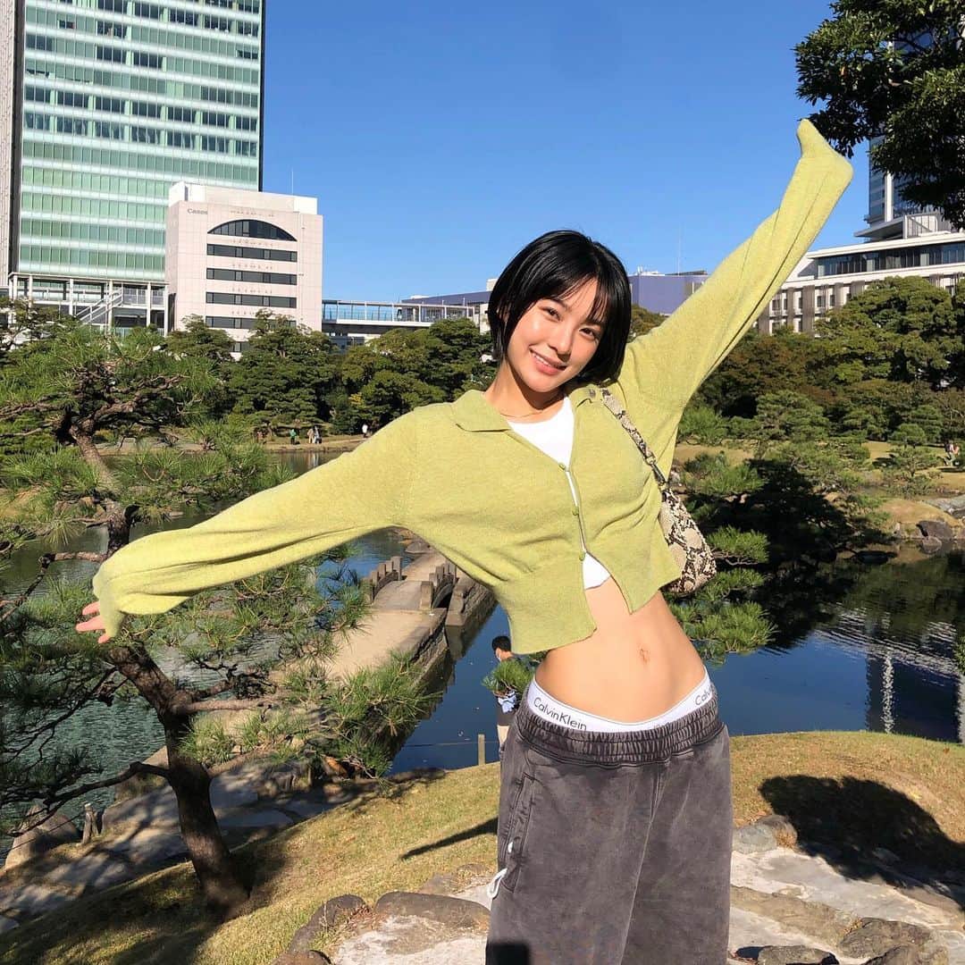 新田桃子さんのインスタグラム写真 - (新田桃子Instagram)「💚💚💚」11月3日 15時37分 - momottiiii