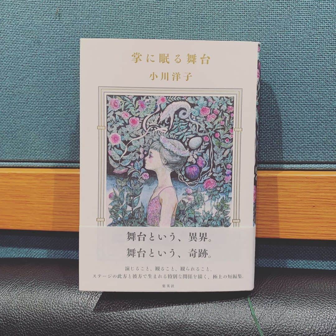 浜島直子さんのインスタグラム写真 - (浜島直子Instagram)「趣味がないなぁと思う私の唯一の趣味は、読書かもしれません。  いや、それだって趣味だなんて胸を張っては言えませんが。 だって、読む作家さんが限られているかなりの偏食読書だから。  だから今回大好きな小川洋子さんにお会いできたことは、間違いなく私の人生での大きな揺さぶりになりました。  いつも止まらせてくれて、進ませてくれる。 小川さんの文章の静けさに、私はじっと耳を澄ますしかありません。 どうやったらあんなに素晴らしい小説が生まれるのだろうか。  今回緊張して話せないかもしれないと思いながら、小川さんの柔らかい雰囲気に助けていただきいろいろとお話を伺いました。  新刊『掌に眠る舞台』(集英社)では小川さんご自身が「沼にハマっています」とおっしゃる“舞台”がテーマになった短編集。 お皿の底に記されたセリフを魂を込め口にする叔母さまも、誰かの代わりに失敗をしてあげるグレーのニットの彼女も、ページをめくるたびに生き生きとその存在を伝えてくれていました。 本当に素晴らしかった。  『Curious HAMAJI』 今週と来週のゲストは、小説家の小川洋子さん。 11月5日、12日の土曜日の全2回。 bayfmで午前11時から。radikoで全国聴けますのでお時間ありましたらどうぞよろしくお願いいたします🌈 ・ 番組公式インスタグラムもあります✨ @curioushamaji  ・ #bayfm  #キュリオスハマジ #小川洋子　さん #掌に眠る舞台  #写真に写っている小川洋子さんコレクションは #ほんの一部 #好きすぎて2冊あるものも🙈」11月4日 18時55分 - hamaji_0912