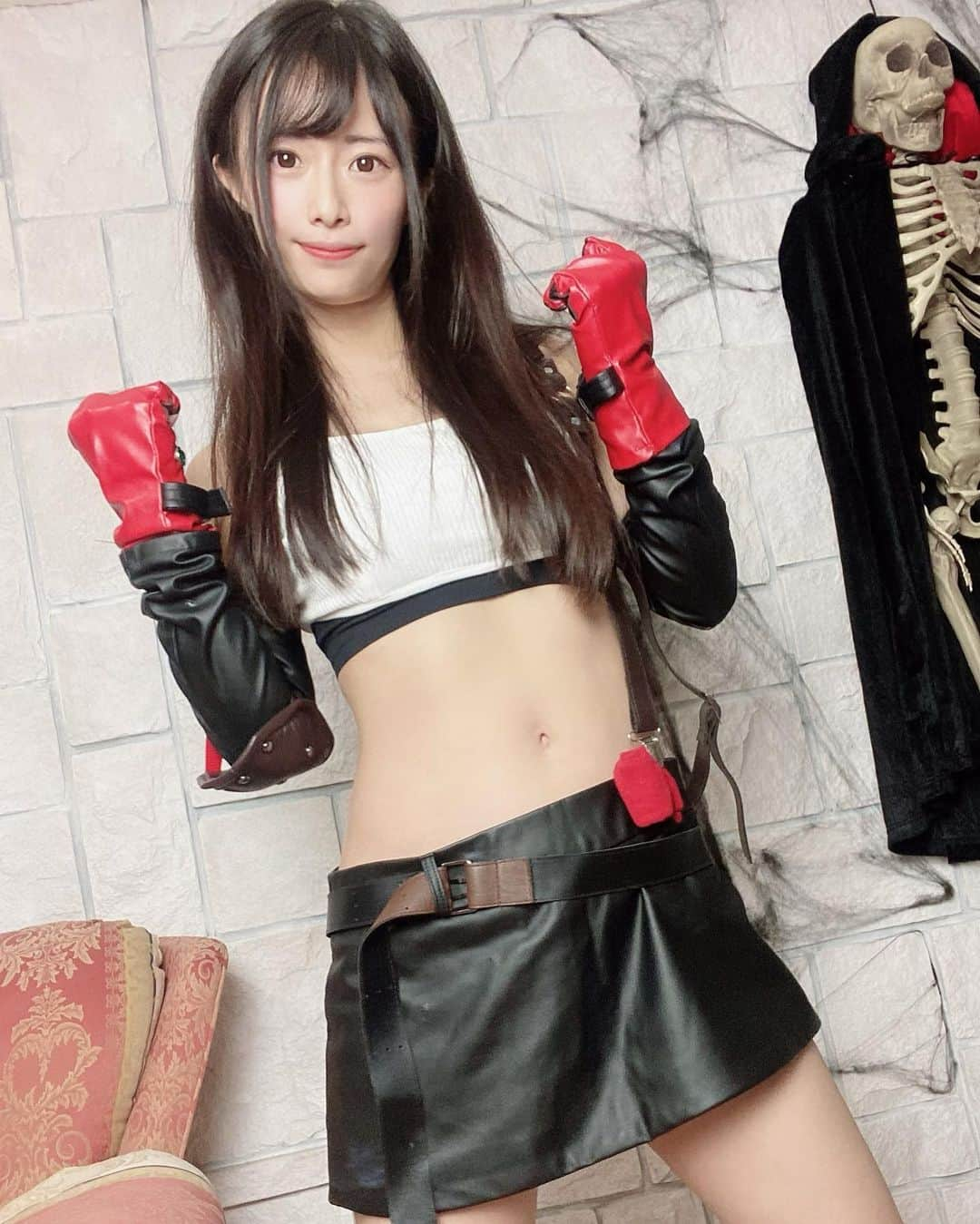 天津いちはさんのインスタグラム写真 - (天津いちはInstagram)「ティファ・ロックハート👊  #tifalockhart #cosplay」11月8日 22時53分 - ichichiha