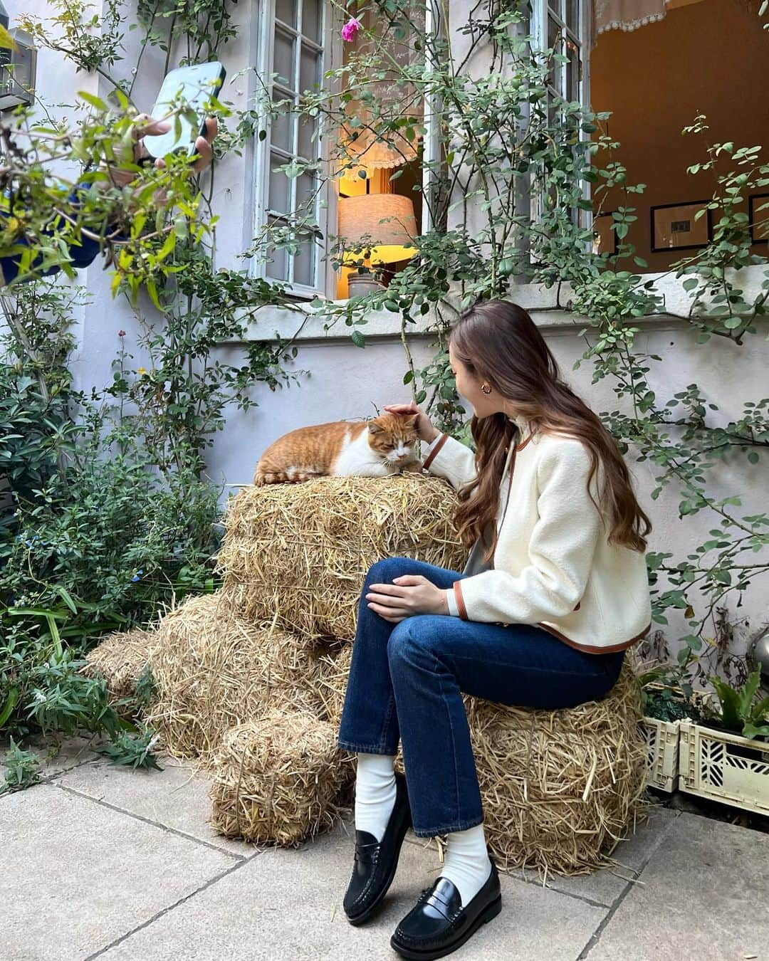 ジェシカ さんのインスタグラム写真 - (ジェシカ Instagram)「🐱🍂☕️🌤️」11月10日 11時39分 - jessica.syj