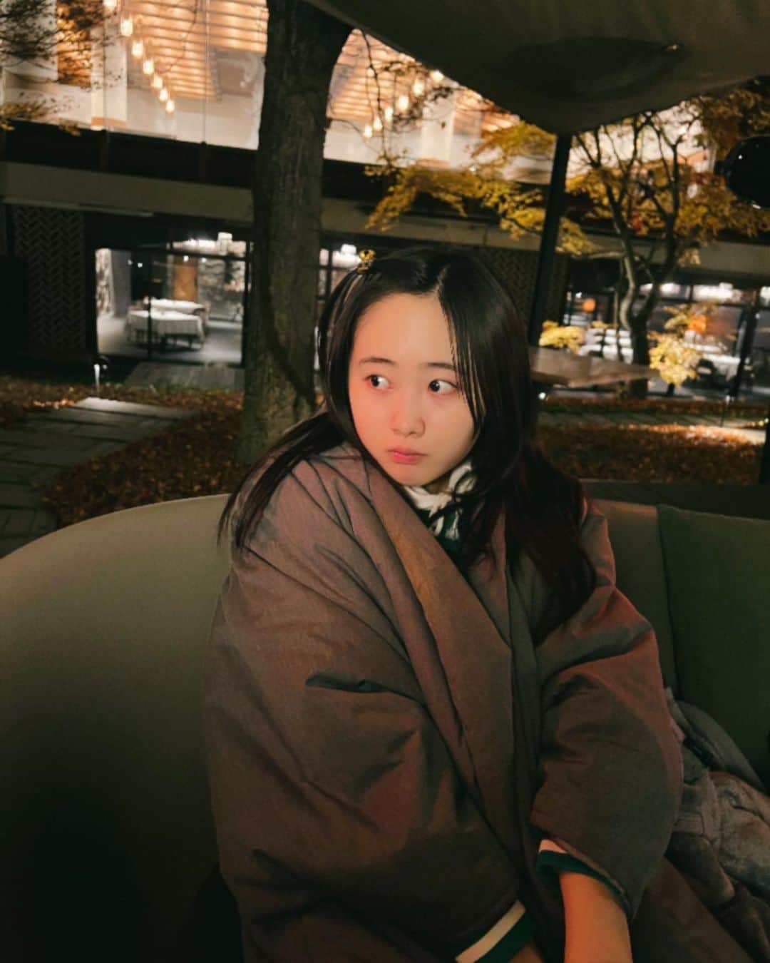 本田望結さんのインスタグラム写真 - (本田望結Instagram)「寒いところにいるます。」11月11日 19時35分 - miyu_honda_official