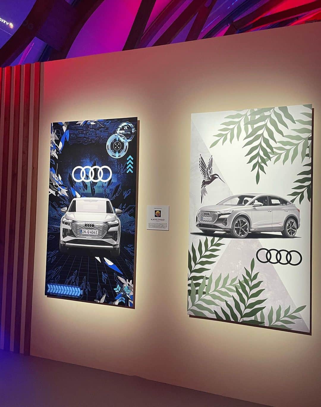 RiRiさんのインスタグラム写真 - (RiRiInstagram)「Audi @audijapan  初のコンパクト電動SUVの レセプションパーティーに行ってきました🌿  2022年秋から発売を開始する「Q4 e-tron」。  Audi Q4 e-tronの進化の中に入り込み、 "4" ChapterでLiving Progressの 一部になれる未来体験ができる サステイナブルな環境に配慮したイベントで、 近未来と自然とが融合されていて楽しかったです🤍  試乗もさせて頂いて、 ガタガタもなくスイスイなめらかに 走行するAudiの電動SUVに驚きでした😳✨  #AudiQ4etron #進化をカタチにする」11月17日 21時16分 - _ri420