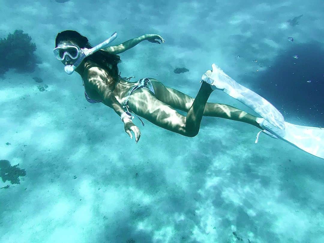 山崎みどりさんのインスタグラム写真 - (山崎みどりInstagram)「skin diving🐬🫧  カメラ目線  Photo by brother  ────────────────────────── #skindiving #フィン#fin #石垣島  #スキンダイブ #schnorchel #マーメイド#🐬 #ishigaki#island  #okinawa #ishigakisland#bikini #underwaterphotography #bikinigirl #skindiving #divermag #bestjapanpics #🧜‍♀️ #freediving #🍑🍑 #mermaid #freedive #ビキニ女子 #diving #diver #freedivers #swim #swimming #マーメイド」11月17日 21時59分 - midori_yamasaki_