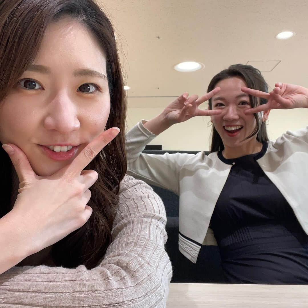 世永聖奈さんのインスタグラム写真 - (世永聖奈Instagram)「👭 ⁡ ⁡ よなせな・きんまり ⁡ 同期でお仕事 嬉しいな ⁡ ⁡ #HBC #北海道放送 #アナウンサー #金城茉里奈 @hbc_marina_kinjo  #世永聖奈」11月18日 15時05分 - hbc_yonagasena