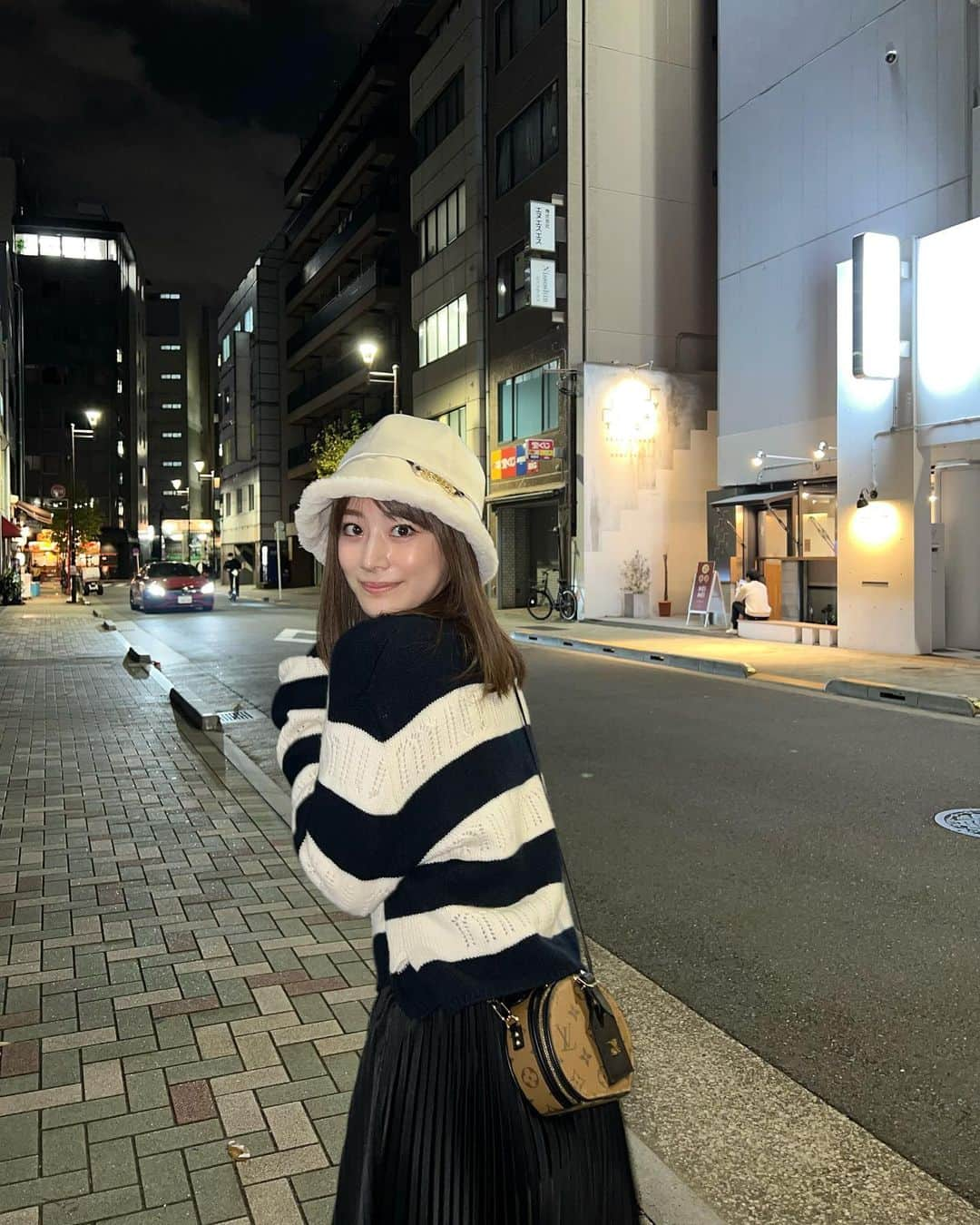 福岡みなみさんのインスタグラム写真 - (福岡みなみInstagram)「・ 新しいモコモコの帽子 GETした👒」11月18日 19時33分 - fukuokaminami373