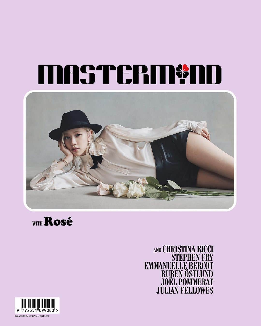 ロゼさんのインスタグラム写真 - (ロゼInstagram)「@mastermind.magazine 💕  Thank you to everyone who worked hard on this cover with me. Super excited to be on the cover of @mastermind.magazine December issue !!  Creative director - @marieameliesauve  Photographer- @tessayano  Make up - @iammaeng  Hair - @seyoi_  Style - @meenmeenmeen_  Creative directing - @ityitj Production - @artproduction__  Interview - @jeff__benjamin」11月19日 9時25分 - roses_are_rosie