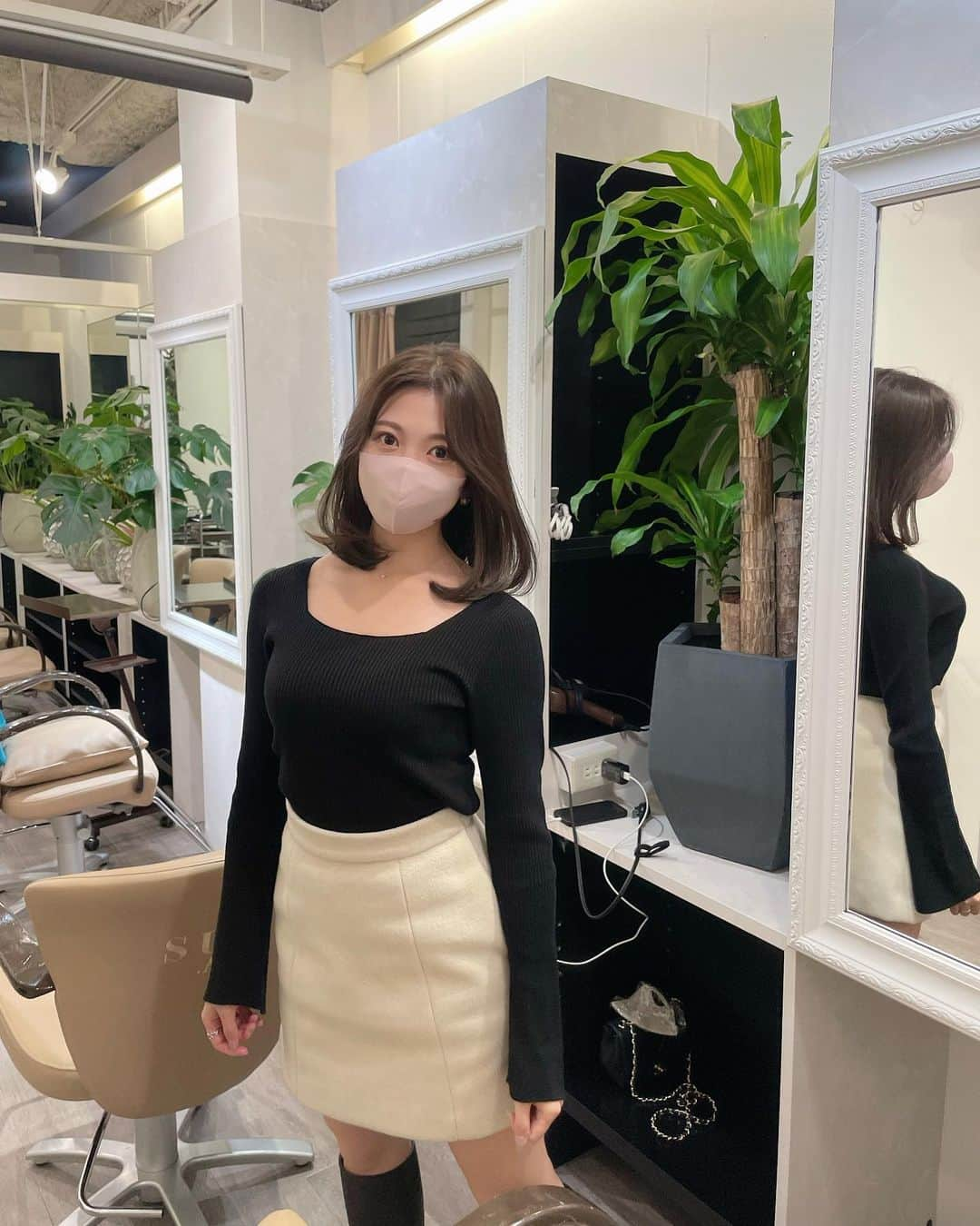 黒田菜月さんのインスタグラム写真 - (黒田菜月Instagram)「Cut&Color💇‍♀️✨ #TBSニュース #衣装 #ヘアメイク #女子アナ #アナウンサー #女子アナヘア #女子アナメイク #女子アナコーデ . #恵比寿ヘアサロン  #haircut #haircolor #韓国風ボブ  #韓国風レイヤー」11月19日 16時07分 - nyaaatsuki_krd