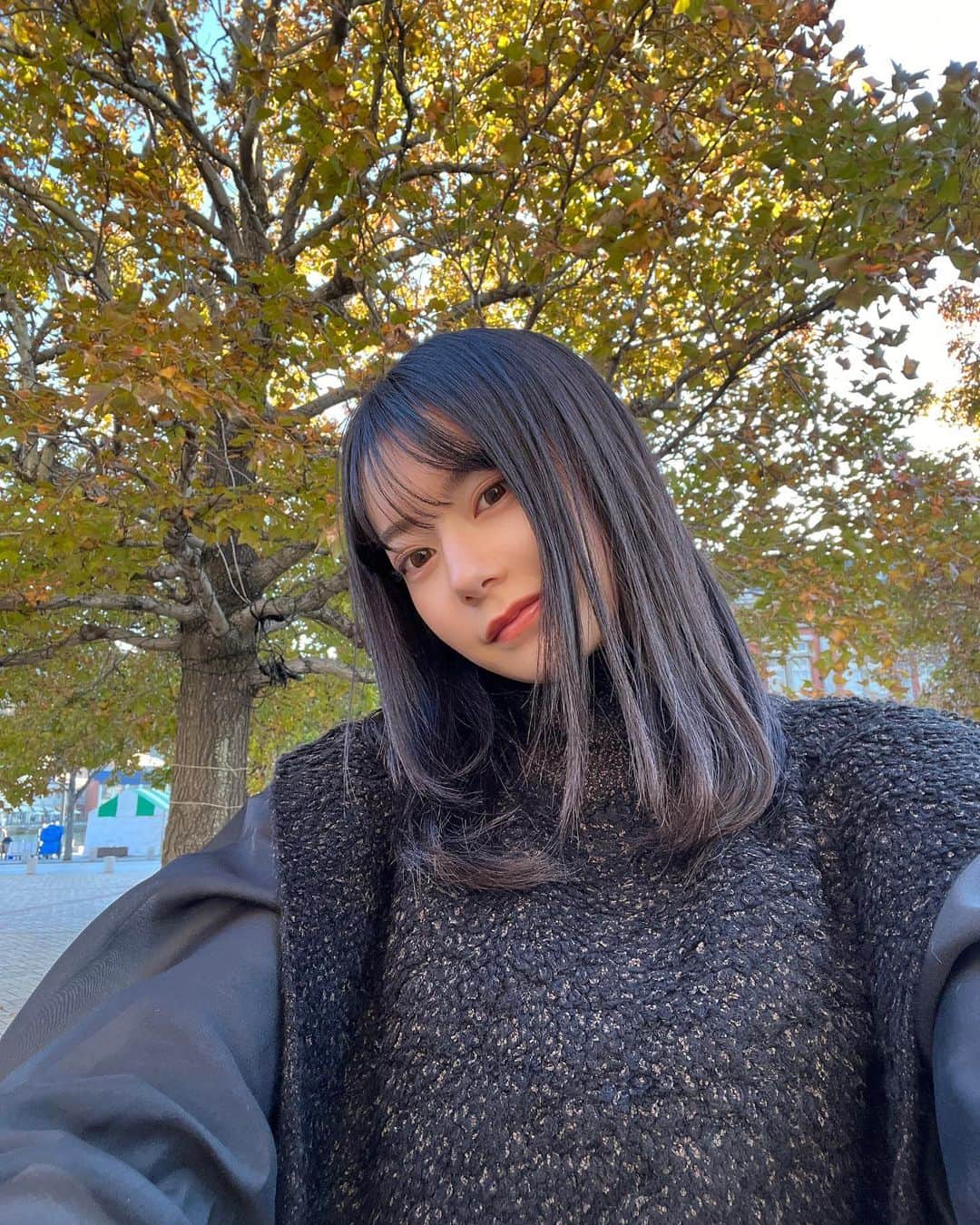Nagomi（なごみ）さんのインスタグラム写真 - (Nagomi（なごみ）Instagram)「. 北九州天気良くて最高やった🍂 眩しくて目開かん.」11月19日 21時17分 - __nagomi32__