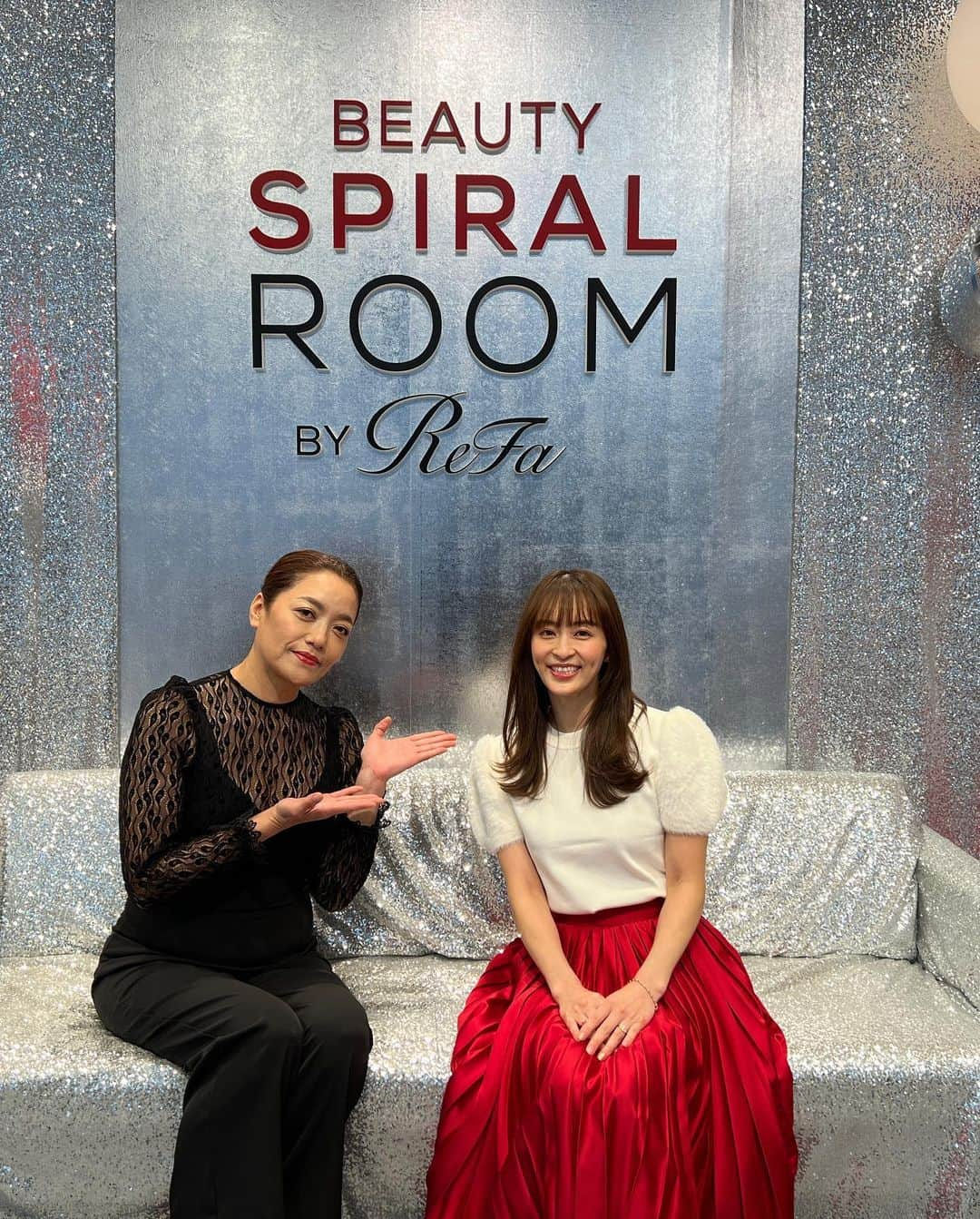 田中理恵さんのインスタグラム写真 - (田中理恵Instagram)「💎BEAUTY SPIRAL ROOM💎 素敵なイベントでした☺️ 体のケアーはみんな人それぞれ☺️ ゆみさんには、食事の事や体の事に対してたくさん教えてもらってきました🍀 @refa_mtg  ReFaの商品の良さも改めて素晴らしいと感じました🧡🧡 美は永遠の課題だ！😆」11月20日 18時29分 - riiiiiie611