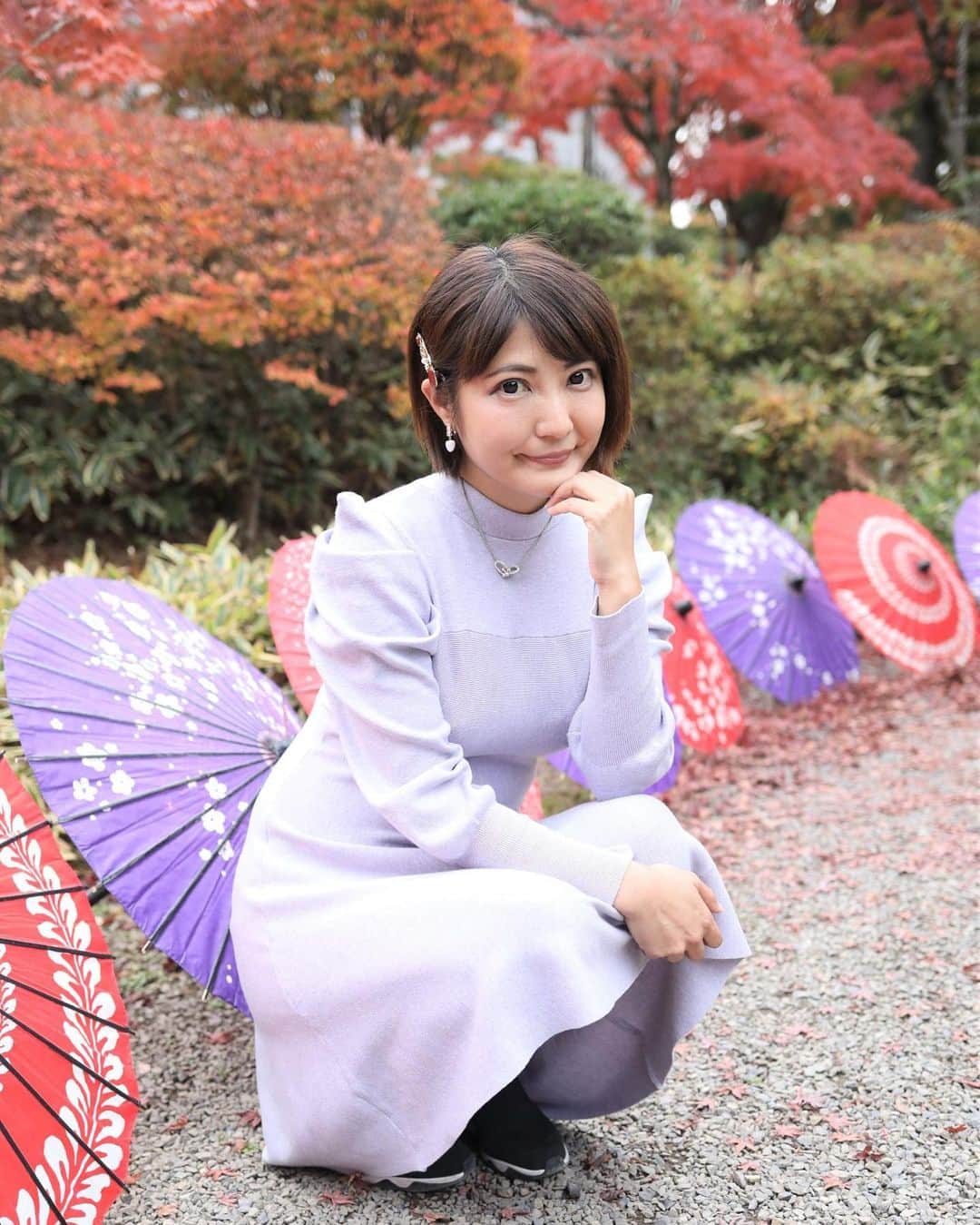 今村知可さんのインスタグラム写真 - (今村知可Instagram)「先週末はもりだくさん❣️ 土曜日は明治村＋オフ会❣️ 今回も満員御礼ありがとうございます😊 もみじが紅葉していて素敵に撮影会していただきました^_^ オフ会もあぐなちゃんと一緒にいっぱいはしゃいじゃいました❣️ 皆さまいつもいつもありがとうです❣️  #明治村 #紅葉 #レースクイーン #被写体 #撮影会 #カメラマンさんと繋がりたい #model」11月21日 10時31分 - chikalanguage
