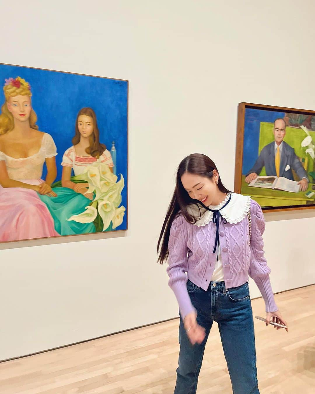 ジェシカ さんのインスタグラム写真 - (ジェシカ Instagram)「Museum date night💜🎨」11月21日 17時04分 - jessica.syj