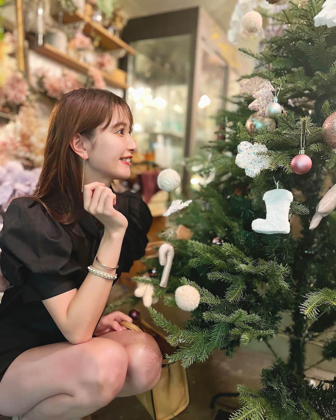 大崎佑実さんのインスタグラム写真 - (大崎佑実Instagram)「クリスマス気分味わってきた☺️🎄(半袖🇸🇬)」11月21日 18時18分 - osaki_yumi