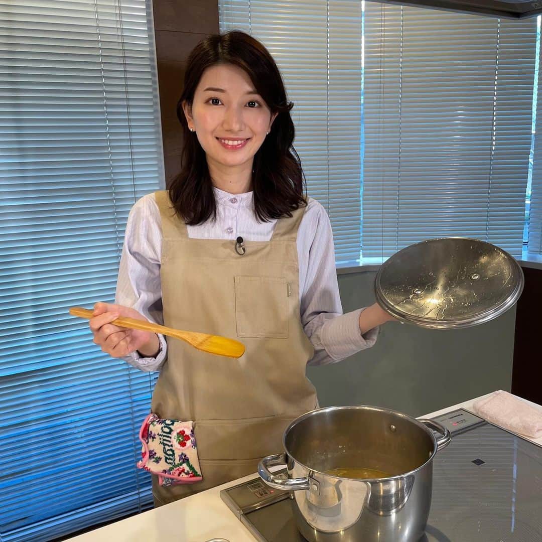 吉村恵里子さんのインスタグラム写真 - (吉村恵里子Instagram)「・ Nスタで日本最古のレシピでカレーを 作りました🍛  海鮮たっぷりで カレー風味は薄めでしたが 出汁が効いていて すごく美味しくできました☺︎  #Nスタ #カレー作り #食リポ #ロケ2回目」11月23日 16時40分 - yoshimura_eriko