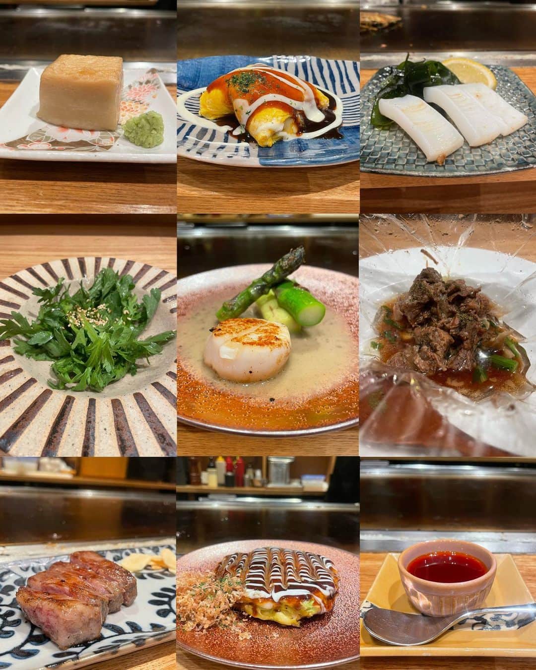 まゆぴちゅーさんのインスタグラム写真 - (まゆぴちゅーInstagram)「“ミシュラン.ビブグルマン”獲得の 美味しい鉄板焼きが食べられるお店♡  渋谷のTOKYU PLAZAの中にある、 『OSAKAきっちん。』さん🫶🏻！  @osaka_kitchen.shibuya   お肉も海鮮もお好み焼きも食べられる コースを食べたんだけど、 前菜からサラダから全て全部美味しくて🥰❤︎  こだわった食材とこだわった味付け で全部美味しいからオススメです💋🍴  店内もカジュアルな感じで入りやすいよ♡ . . .  PR @osaka_kitchen.shibuya #神泉グルメ #東急プラザ渋谷 #恵比寿グルメ #渋谷デート #渋谷女子 #渋谷ディナー #osakaきっちん渋谷 #渋谷グルメ」11月23日 20時16分 - mayu_03pichu