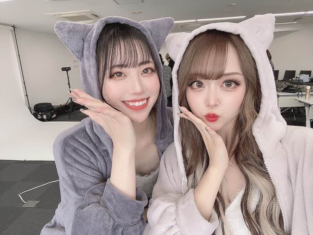 大木美里亜（みりちゃむ）さんのインスタグラム写真 - (大木美里亜（みりちゃむ）Instagram)「この前まはる久々会った✌️  しょっちゅう電話とかしてるのにリアル一年ぶりくらい  早く4人で集まりたい🥺」11月24日 20時04分 - mirichamu_0710