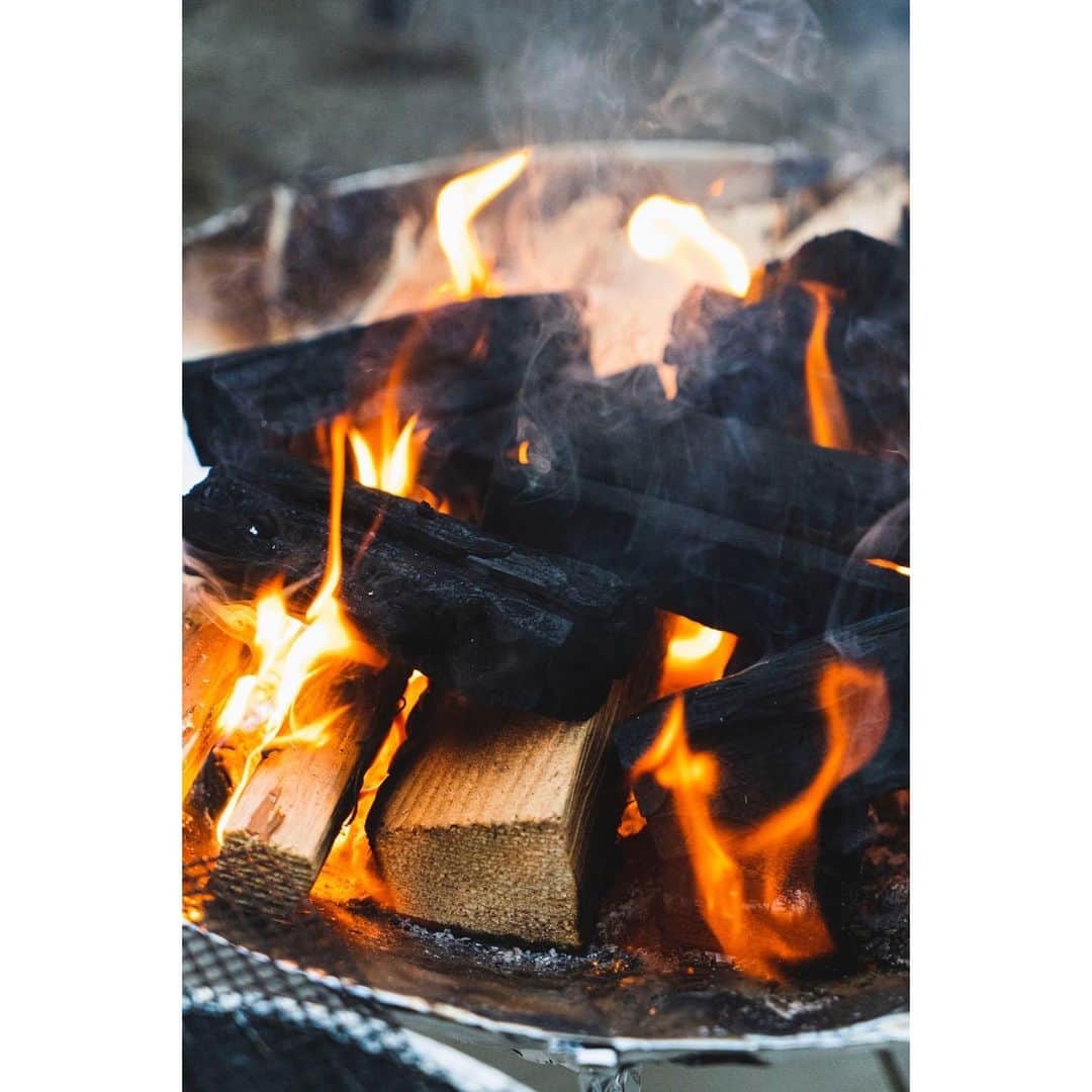 水崎綾女さんのインスタグラム写真 - (水崎綾女Instagram)「Love ❤︎ Camp  火おこし&焚き火が大好き。  今回のキャンプ飯は映えを意識してみました(笑)  #camper #camp  #camping  #camp飯 #キャンプ飯 #ごはん #dog #キャンプ #🏕」11月24日 21時37分 - misakiayame