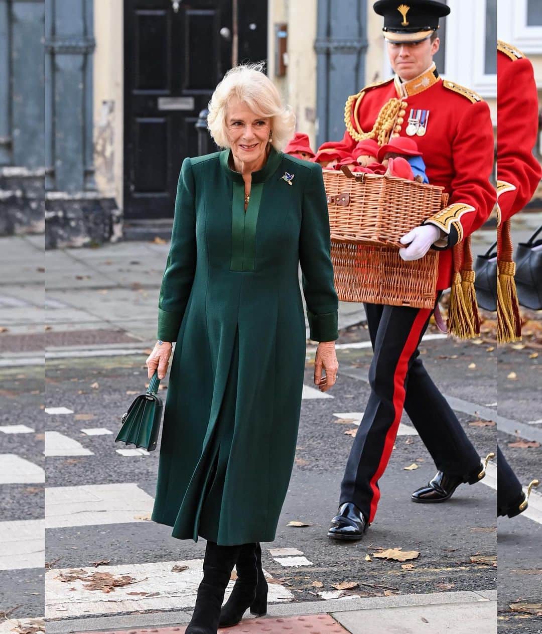 Just Jaredさんのインスタグラム写真 - (Just JaredInstagram)「Queen Consort Camilla distributes hundreds of Paddington Bears to children in East London. #QueenConsortCamilla Photos: Getty」11月24日 23時58分 - justjared
