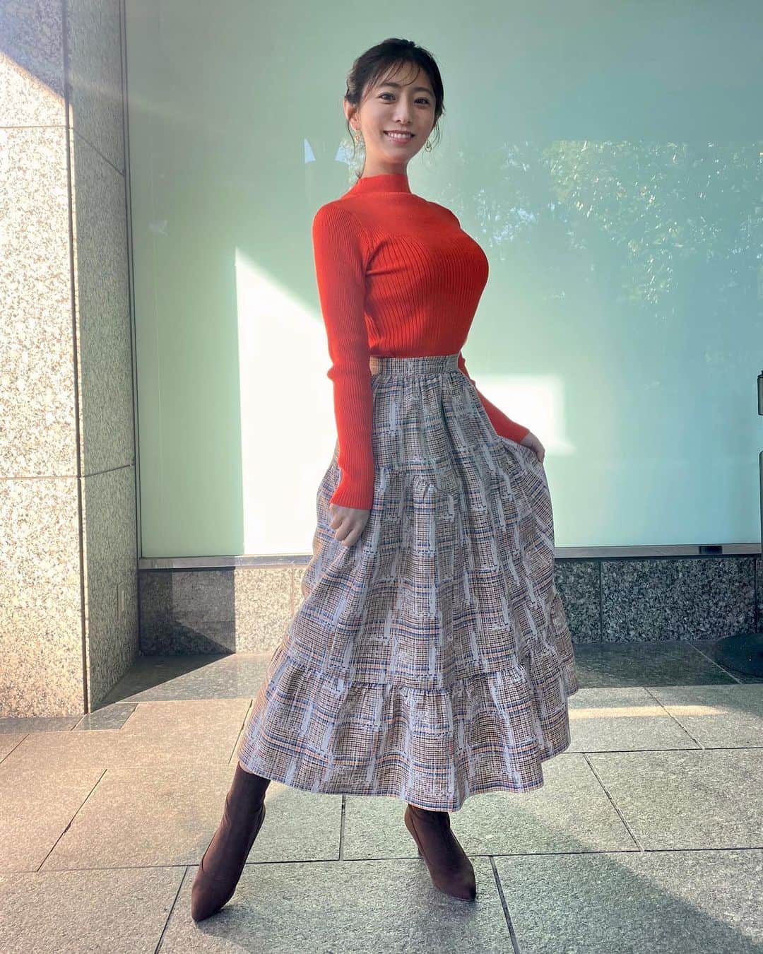 白戸ゆめのさんのインスタグラム写真 - (白戸ゆめのInstagram)「👗  #モニフラ #東京インフォメーション #衣装」11月25日 14時53分 - yumeno.s_