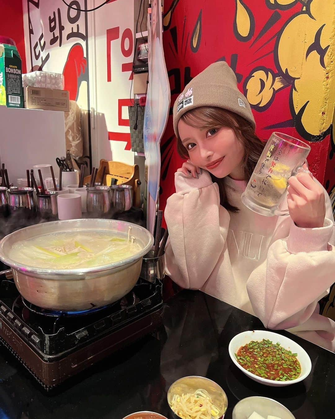 伊藤舞雪さんのインスタグラム写真 - (伊藤舞雪Instagram)「. 前に撮影で食べたタッカンマリ また行っちゃった🍻」11月26日 3時53分 - myk__gram