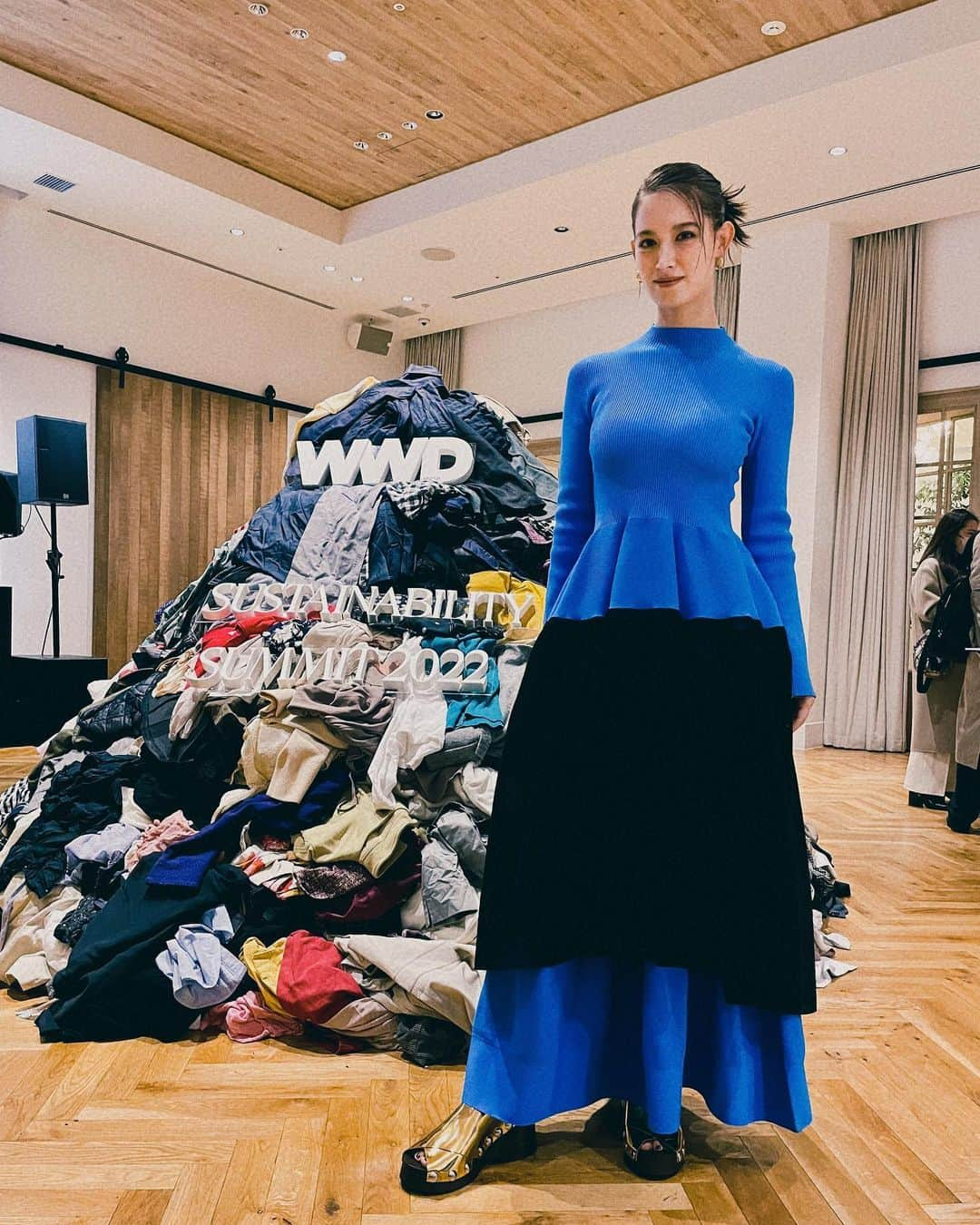 トラウデン直美さんのインスタグラム写真 - (トラウデン直美Instagram)「WWD Sustainability Summit 2022💙  #wwdsustainabilitysummit」11月26日 18時09分 - naomi_trauden_