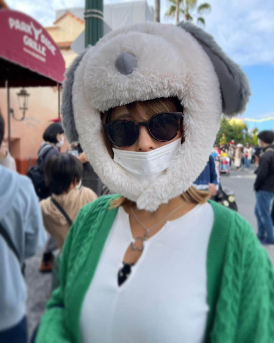 橋本梨菜さんのインスタグラム写真 - (橋本梨菜Instagram)「この前ふらっと行ったユニバ😎  クリスマスツリー🎄あったよぉ  ジェットコースターは ストレス発散になってスカッとから 昔から大好き☺️  変なスヌーピーになりました🐶  #usj」11月27日 23時55分 - hashimoto_rina_