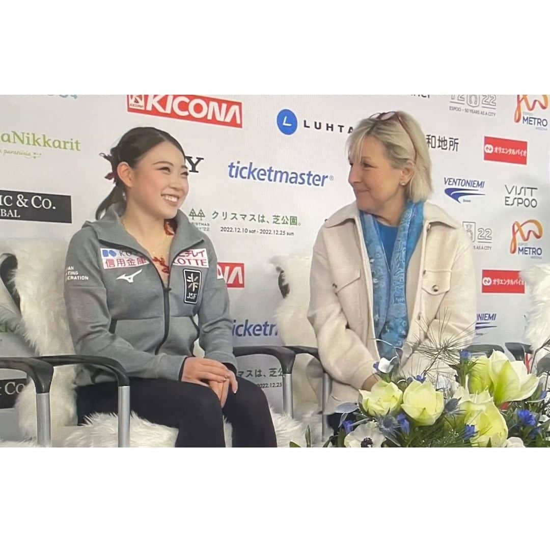 紀平梨花さんのインスタグラム写真 - (紀平梨花Instagram)「GPFinland🇫🇮大会たくさんの応援本当にありがとうございました☺️🫶✨ 次は全日本選手権に向け頑張ります！！💪🏻」11月28日 4時03分 - rikaskate0721