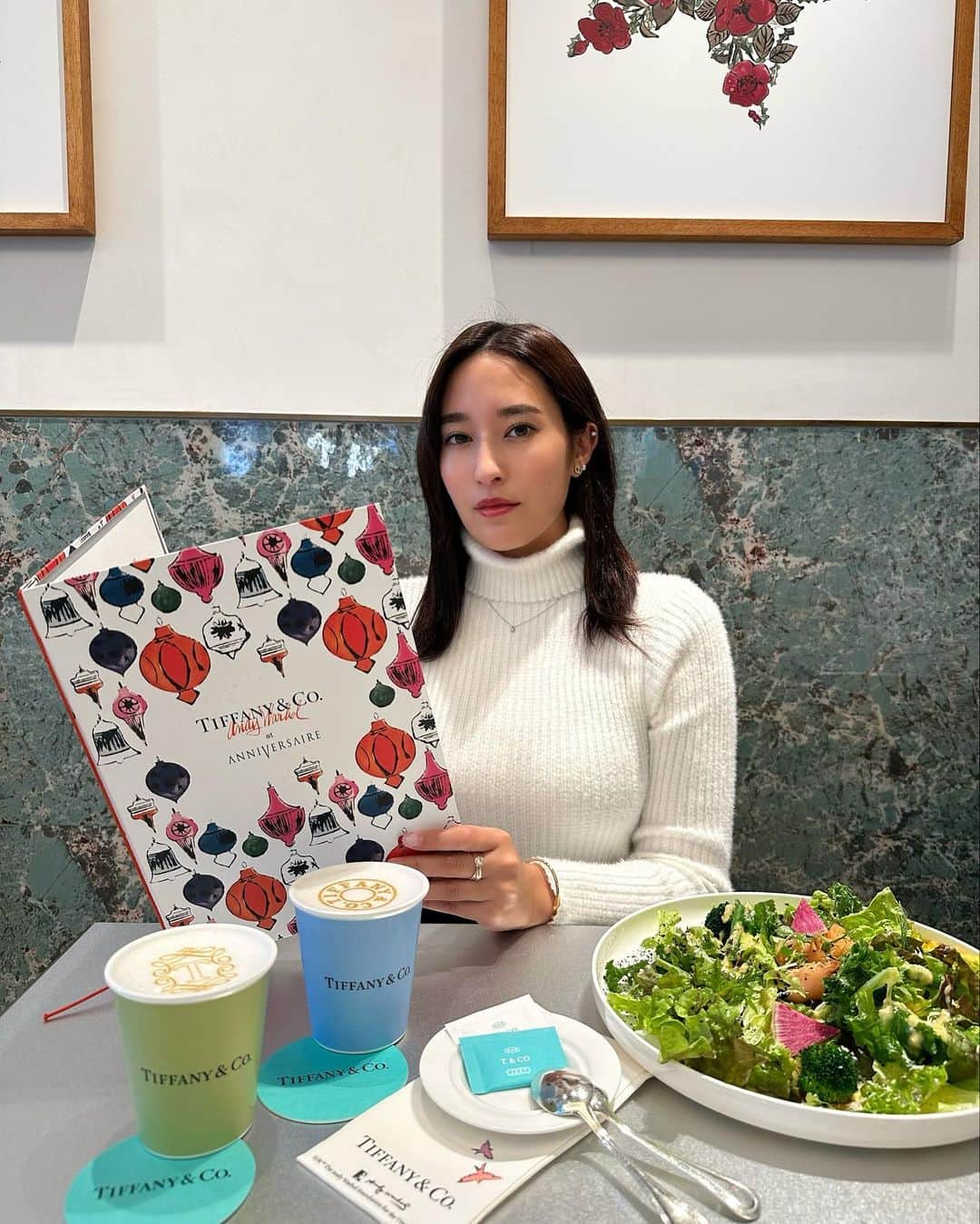 平田梨奈さんのインスタグラム写真 - (平田梨奈Instagram)「Lunch @ Tiffany’s 💎」12月1日 17時56分 - hirari_official