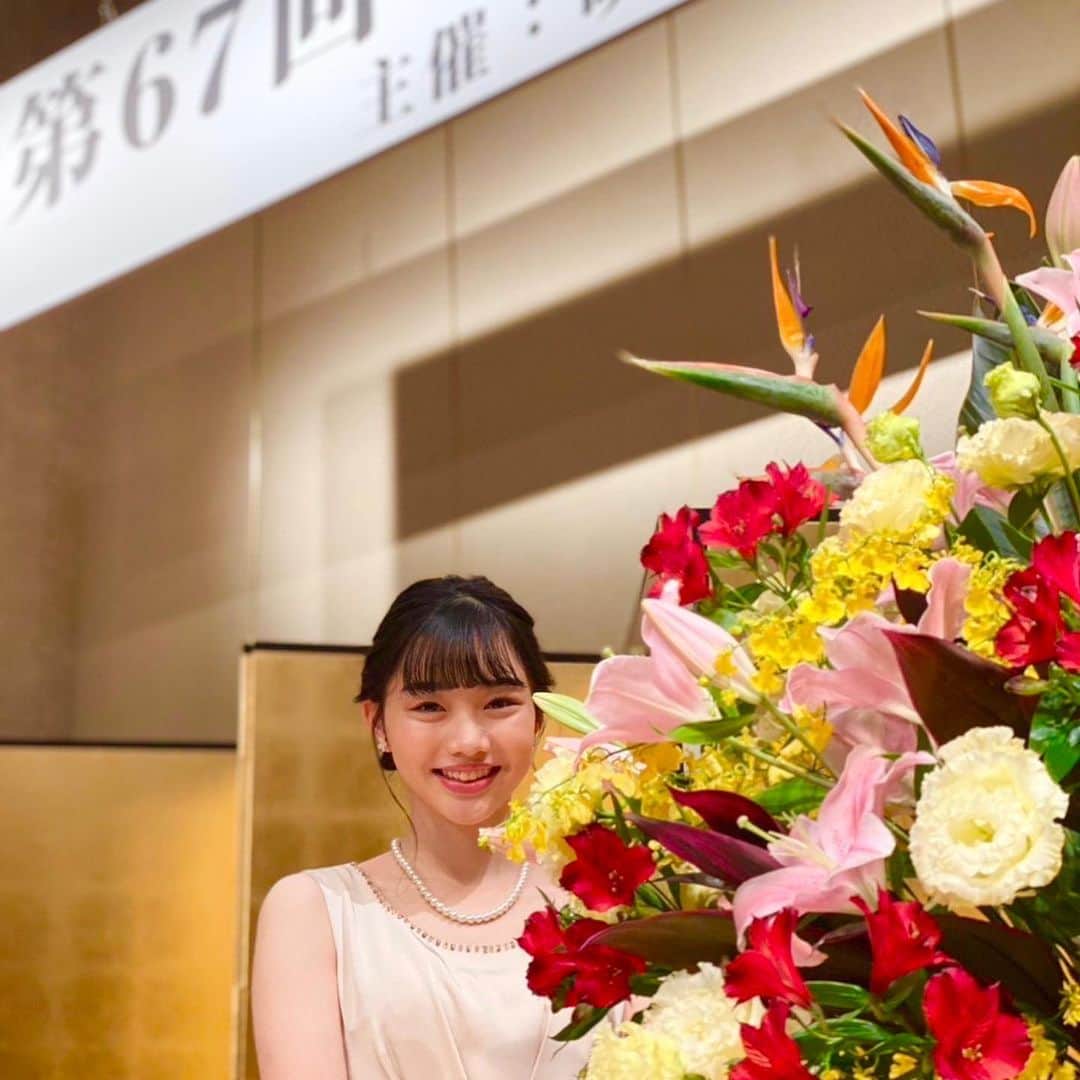 増井湖々さんのインスタグラム写真 - (増井湖々Instagram)「第67回「映画の日」授賞式にアシスタントとして松竹芸能の前川莉珠さんと登壇させていただきました。 すごく貴重な機会をいただけて嬉しいです。  #映画の日  #松竹 #松竹エンタテインメント」12月1日 18時24分 - coco_masui0712