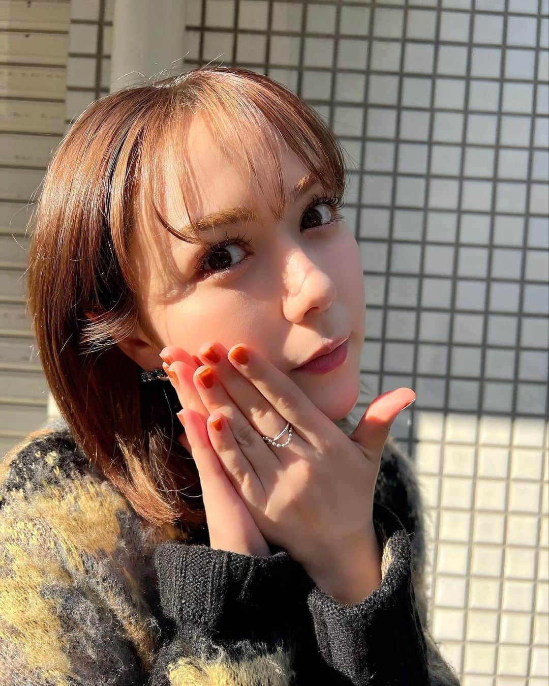 村重杏奈さんのインスタグラム写真 - (村重杏奈Instagram)「おはよっ〜！！ 最近のスタイリングだよ☀️ 今日も頑張ろうね🐶」12月8日 8時30分 - hktanna4848