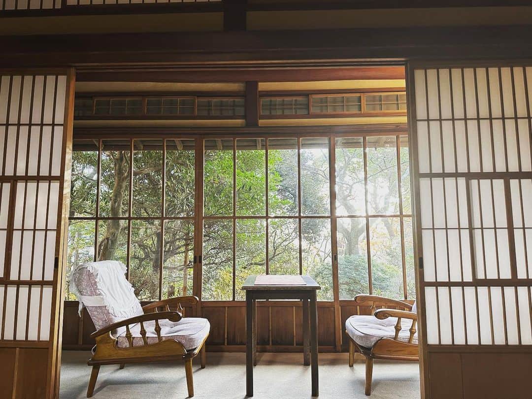 長野智子さんのインスタグラム写真 - (長野智子Instagram)「旅館の朝。  遅い🍁を眺めながら湯に浸かってまいりました🧖‍♀️  癒しの昭和感。ベスポジゆえの泉質の素晴らしさ。老舗旅館愛が止まりません♨️  #日本人に住んでいてよかったー #温泉 #箱根 #紅葉 と #すすき #強羅環翆樓」12月9日 12時27分 - naganotomoko