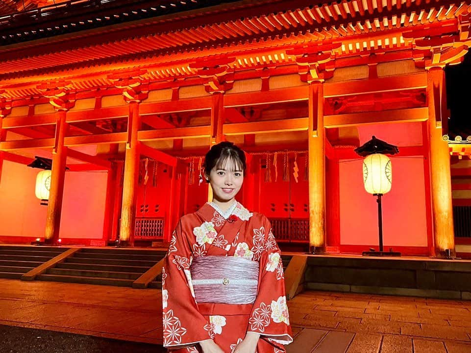 谷尻萌さんのインスタグラム写真 - (谷尻萌Instagram)「平安神宮では神秘的なライトアップ✨も！⛩ さらに絶品だし巻き卵🧈が 味わえる"テーマパーク"が今年オープン！  お楽しみに〜〜👘💕  #めざましどようび #もえ予報 #京都」12月9日 19時42分 - tanijiri_moe