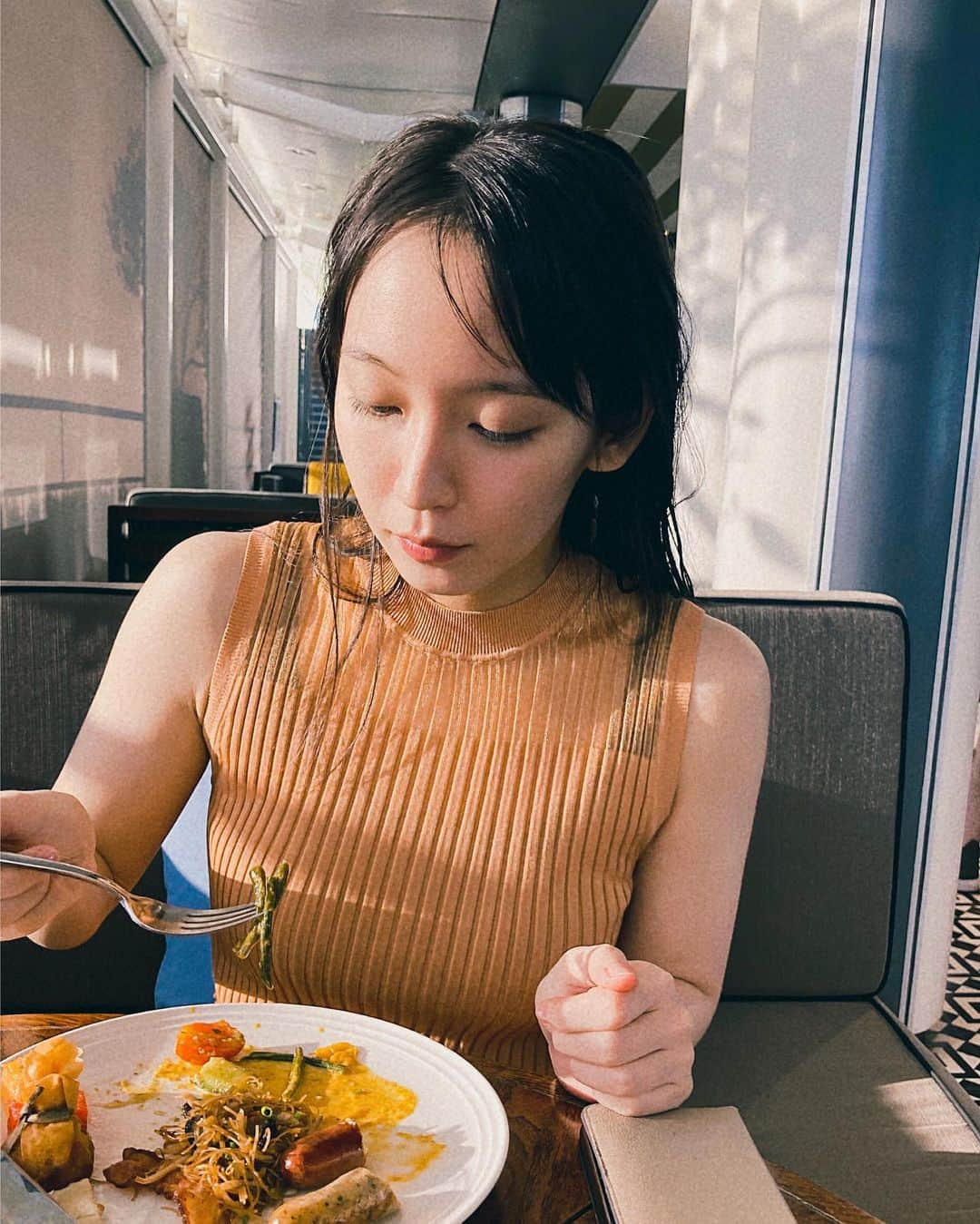 吉岡里帆さんのインスタグラム写真 - (吉岡里帆Instagram)「🍊🍍🥑🍲🥓🍰」12月10日 8時37分 - riho_yoshioka