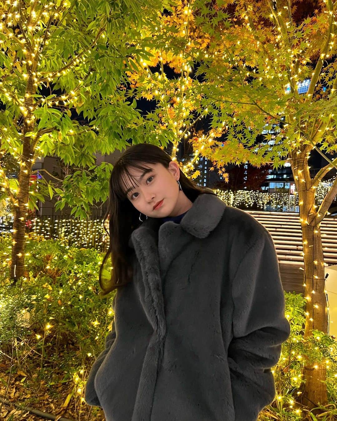 水戸由菜さんのインスタグラム写真 - (水戸由菜Instagram)「・ 今年は雪降るかな⛄️  coat: @emoda_official」12月10日 21時34分 - yuna_3047