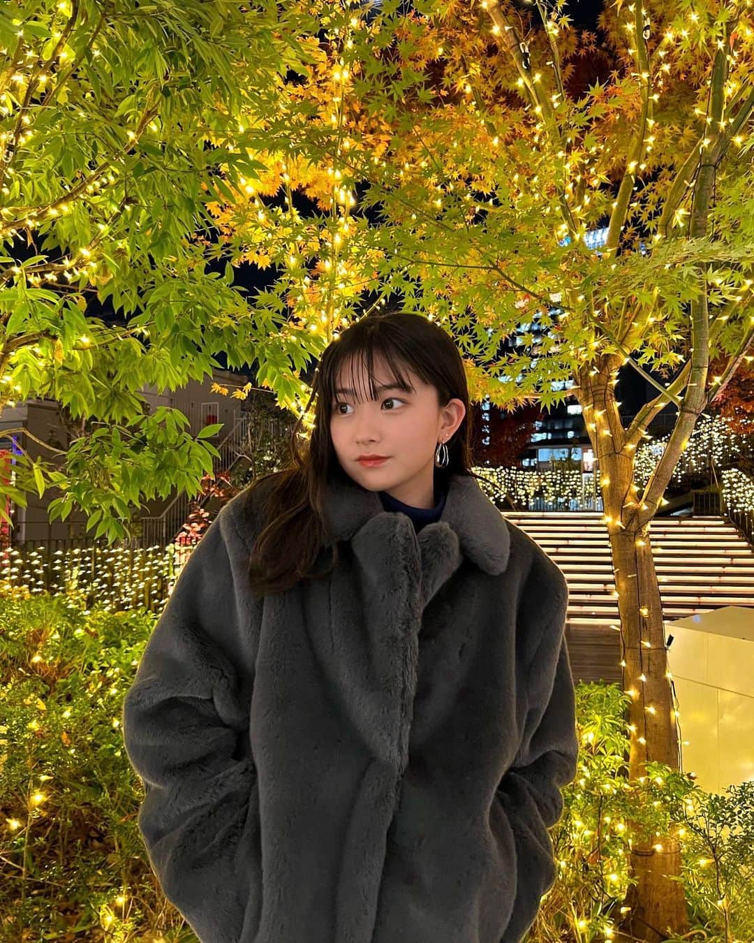 水戸由菜さんのインスタグラム写真 - (水戸由菜Instagram)「・ 今年は雪降るかな⛄️  coat: @emoda_official」12月10日 21時34分 - yuna_3047