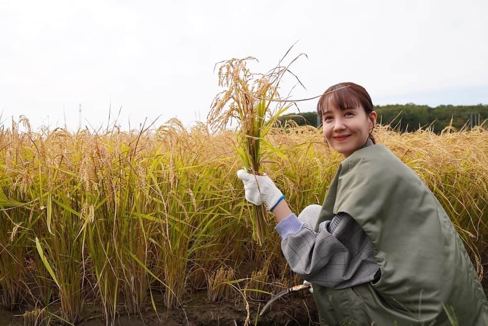 トリンドル玲奈さんのインスタグラム写真 - (トリンドル玲奈Instagram)「「それはまるでトリンドルな１日でした。」の思い出写真たち♡  チンゲンサイもお米も百合根も 全部おいしかった☺️」12月11日 18時13分 - toritori0123