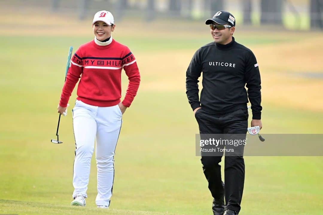 吉田有里さんのインスタグラム写真 - (吉田有里Instagram)「スリーツアーズ✨✨ とっっても楽しかったです‼️ ペアを組んでいただいたななさんとことねさん本当にありがとうございました🥰 JGTOチームの迫力と、PGAチームの技術の高さが本当に勉強になりました🥹🥹 またこの試合に戻って来れるように頑張ります💪💪✨ ・ たくさん応援していただいてありがとうございました😊♥️ ・ ・ #日立  #スリーツアーズ」12月11日 19時13分 - yuri_yoshida__