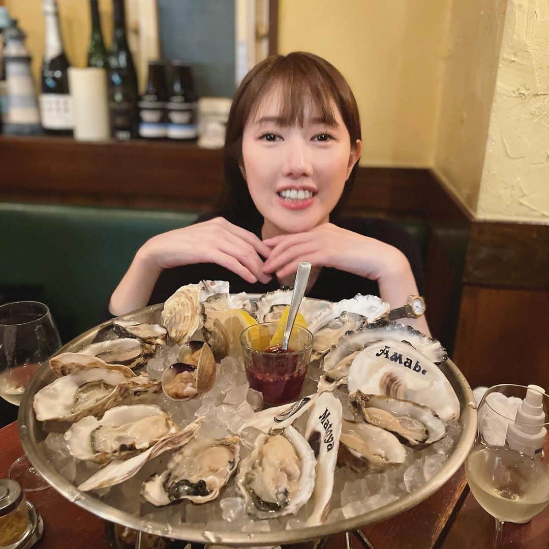 多岐川華子さんのインスタグラム写真 - (多岐川華子Instagram)「生牡蠣大好きだから、ハッピーが溢れてる💫 おいしかった！！！」12月13日 10時59分 - hanako__official