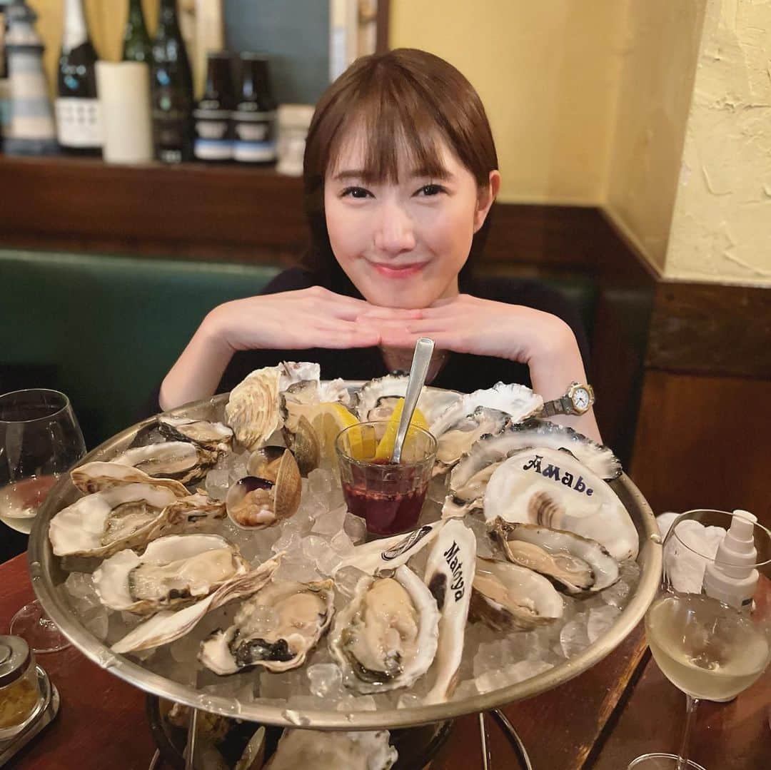 多岐川華子さんのインスタグラム写真 - (多岐川華子Instagram)「生牡蠣大好きだから、ハッピーが溢れてる💫 おいしかった！！！」12月13日 10時59分 - hanako__official