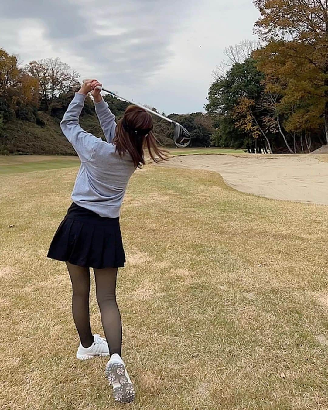 ひちゃんさんのインスタグラム写真 - (ひちゃんInstagram)「たまーに直ドラですか？⛳️🏌️‍♀️ って聞かれます😂✨」12月13日 16時54分 - hichan_golf