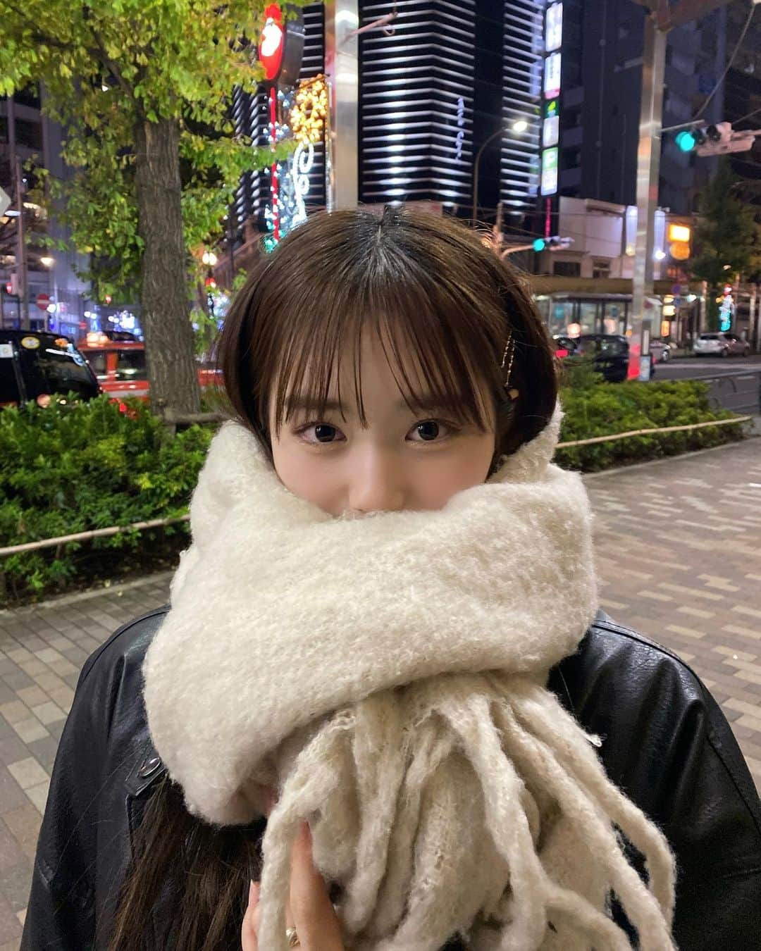 田島櫻子さんのインスタグラム写真 - (田島櫻子Instagram)「待ち合わせ風🧣♡」12月14日 21時40分 - sakurako219