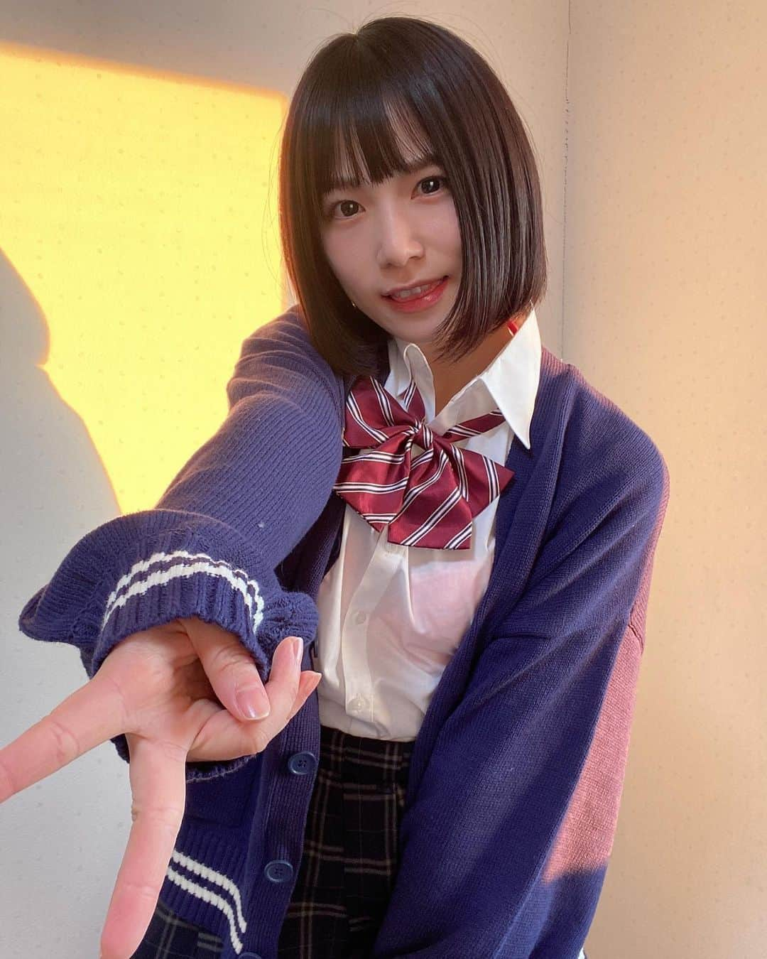 村上りいなさんのインスタグラム写真 - (村上りいなInstagram)「ギャゥ?😎  #instagood #followme #selfie #jk #photooftheday #cosplay #japanesegirl #idol#love #漂亮 #攝影 #拍照 #偶像 #데일리　#좋아요　#셀카」12月16日 17時38分 - riina_murakami