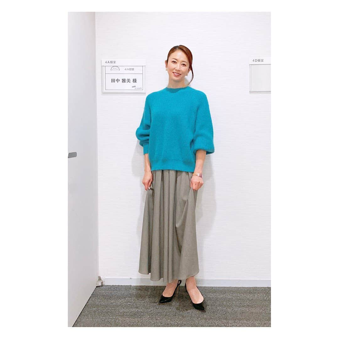 田中雅美さんのインスタグラム写真 - (田中雅美Instagram)「12月14日 テレビ朝日「グッドモーニング」で着用した衣装はこちらでした。  ・ ・ トップス、ボトムス共に @zampa_co.ltd  #ザンパ  アクセサリー @abiste_official  シューズ #dianashoes  #テレビ朝日 #グッドモーニング #衣装 #goodmorning  #水曜日 #コメンテーター #田中雅美 #tanakamasami」12月18日 23時31分 - tanakamasami_official