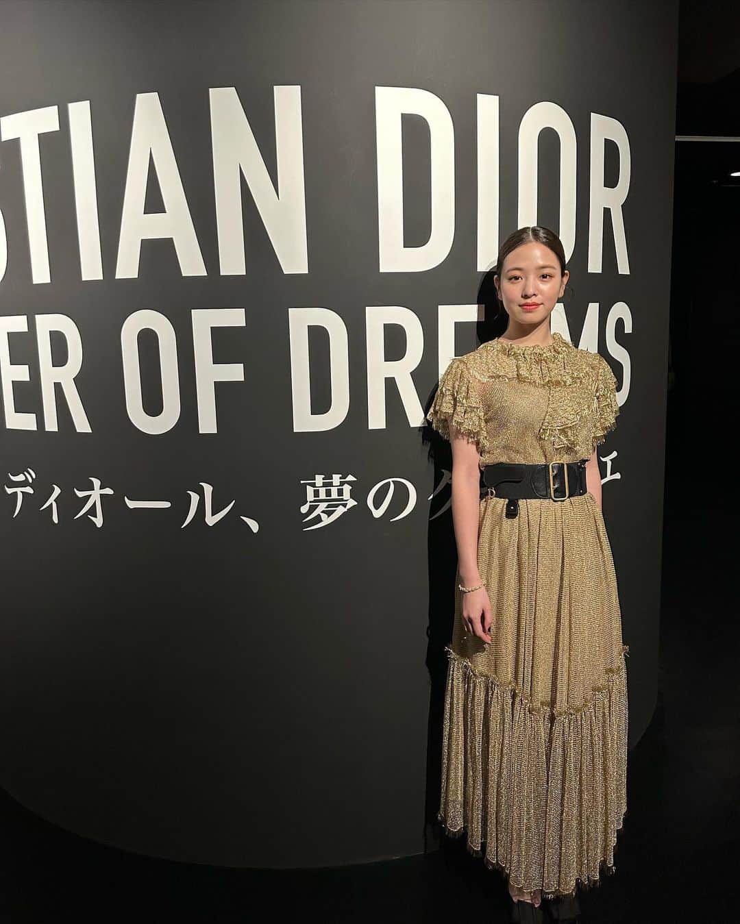 横田真悠さんのインスタグラム写真 - (横田真悠Instagram)「@DIOR #Dior #ディオール #DiorDesignerOfDreams」12月19日 21時08分 - yokota_mayuu