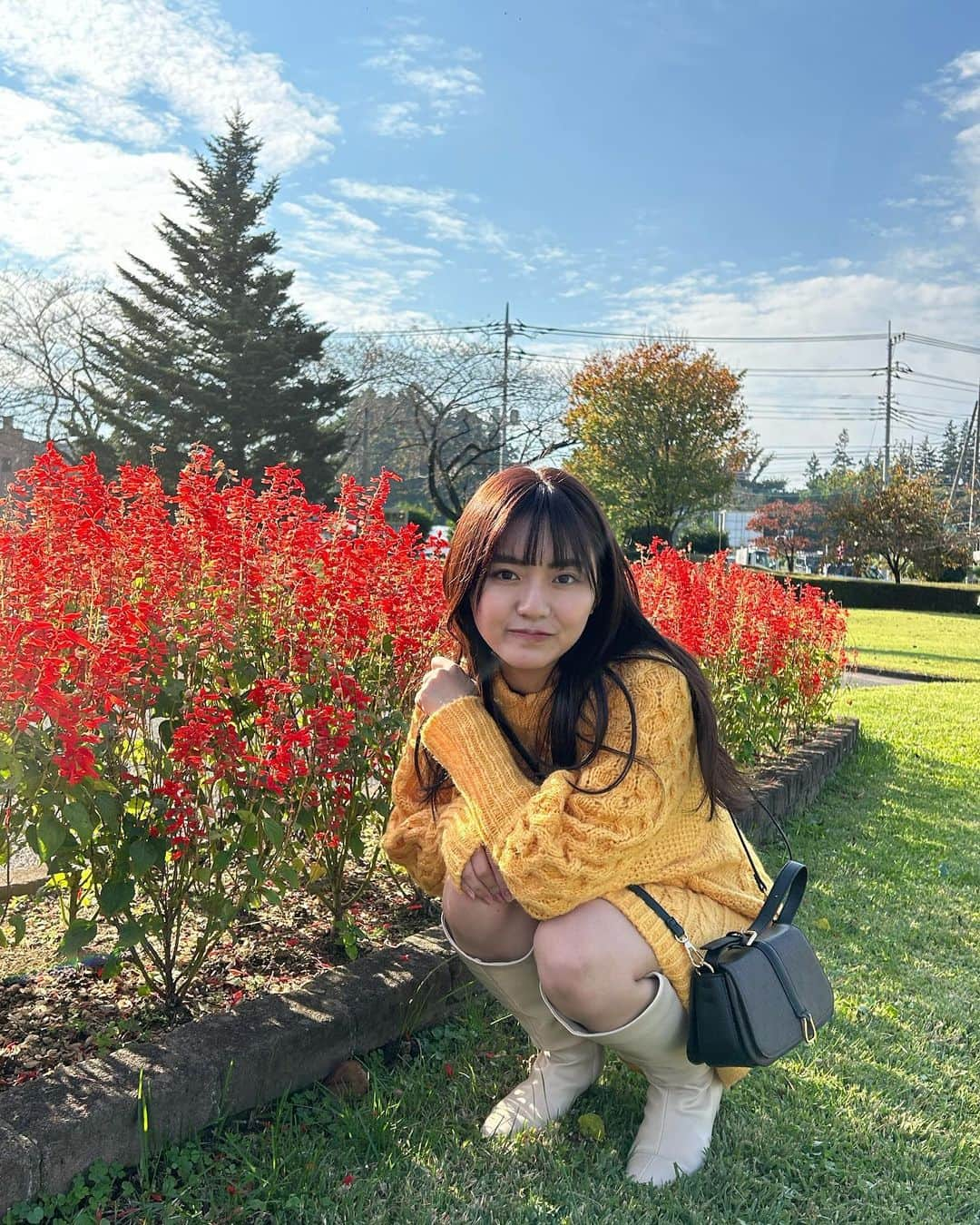 豊田留妃さんのインスタグラム写真 - (豊田留妃Instagram)「🍋🍎🍐 #公園 #photo #パパとママと」12月19日 21時54分 - runstagram_717