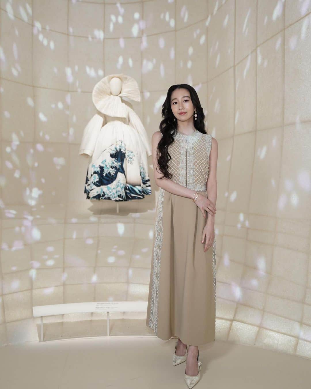 木村心美さんのインスタグラム写真 - (木村心美Instagram)「The art of Dior × Japan. Japonisme at its finest✨✨Stunning. @dior @diorbeauty  あまりに素敵な空間でした。連投しちゃうぜー！🔥 ・ #ディオール #DiorDesignerOfDreams　#ディオールファインジュエリー ・  #毎日投稿何日目？」12月20日 23時13分 - cocomi_553_official